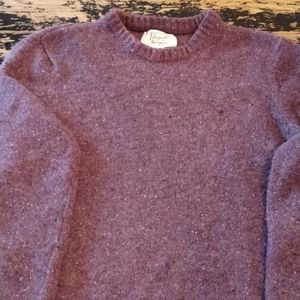 Purple Penguin 💜 Fleck Sweater